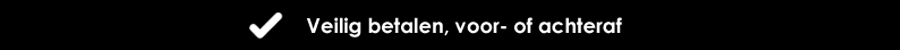 Veilig betalen, voor- of achteraf, bij Fashionize.nl