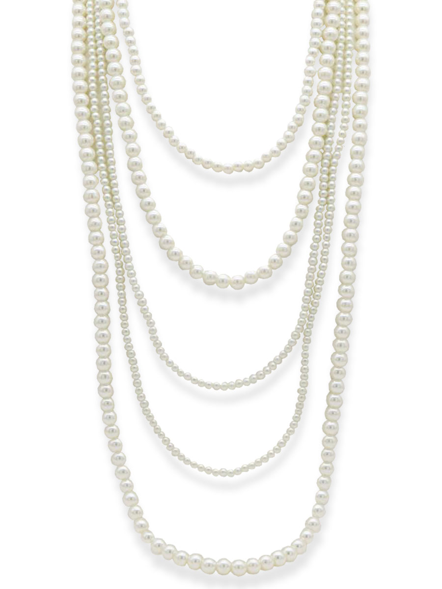 Lange Halsketting Parels