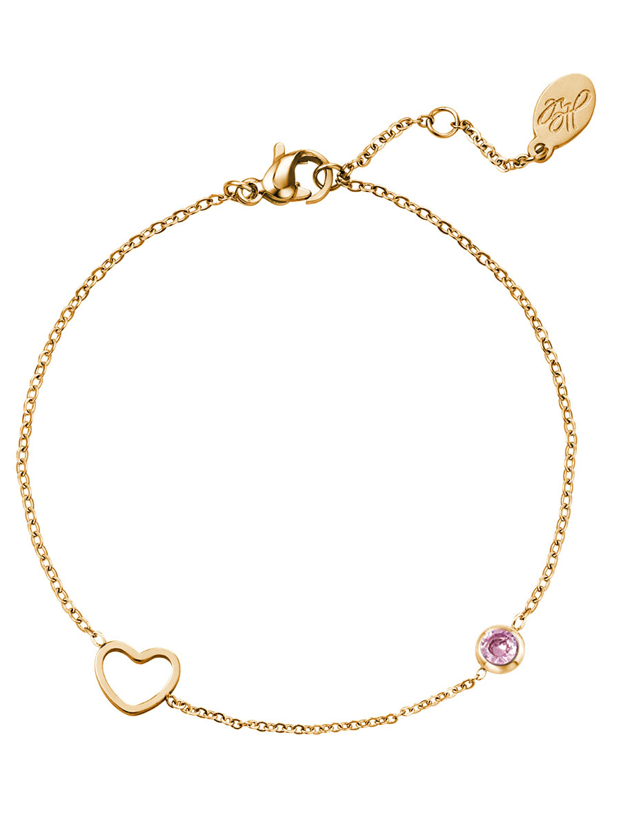 Armband Geboortesteen Oktober