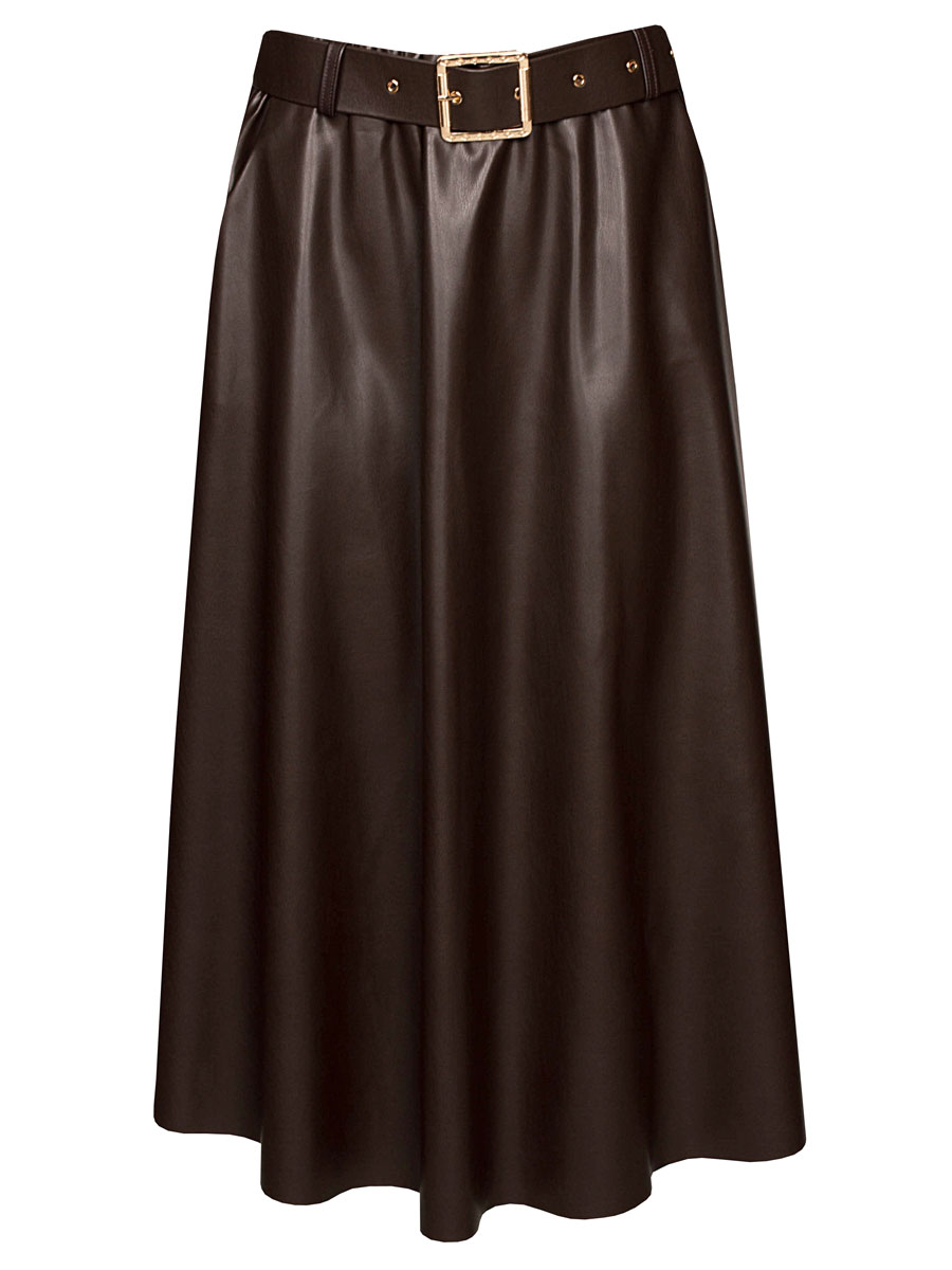 Rok Leatherlook Bruin