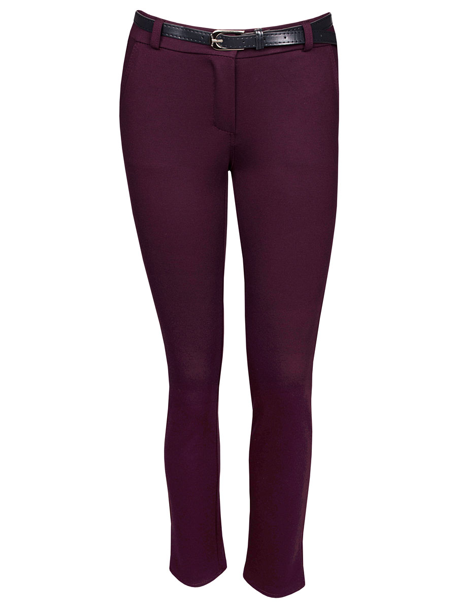 Pantalon Susan Stretch Aubergine Pantalon Susan Stretch Aubergine