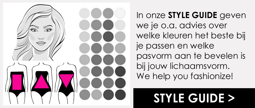 Style guide mode-advies van Fashionize.nl over kleding, styling, materialen en meer