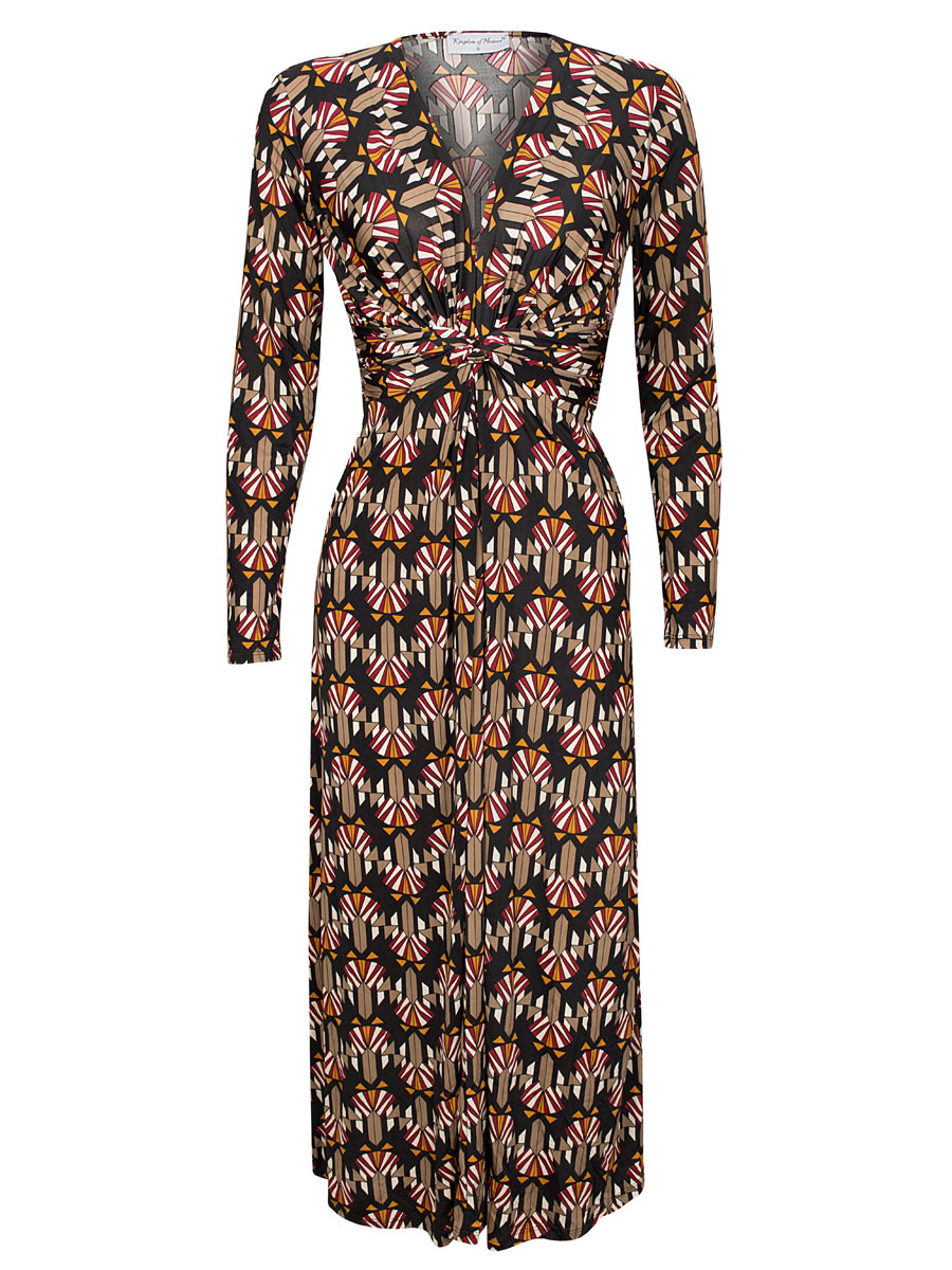 F01201360 Jurk Emmelie Multi