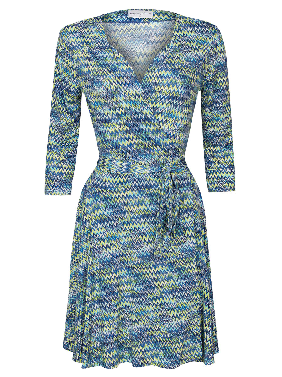 F01503450 Jurk Overslag A-lijn Matilda