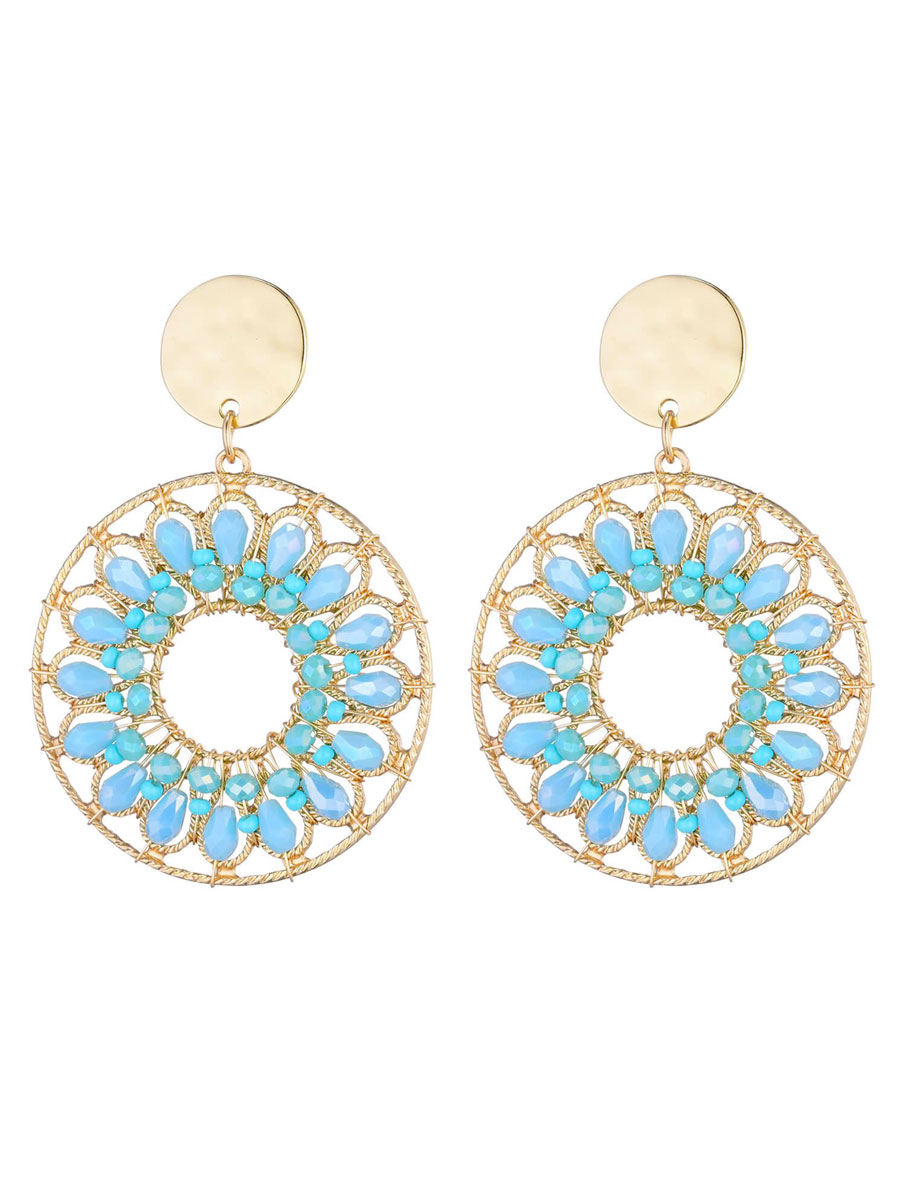 Oorbellen Blue Lagoon