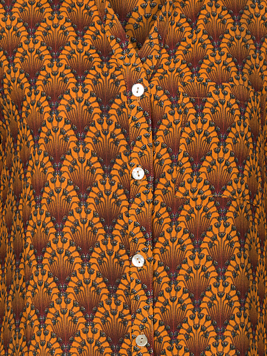 Blouse Sanne Brique detail