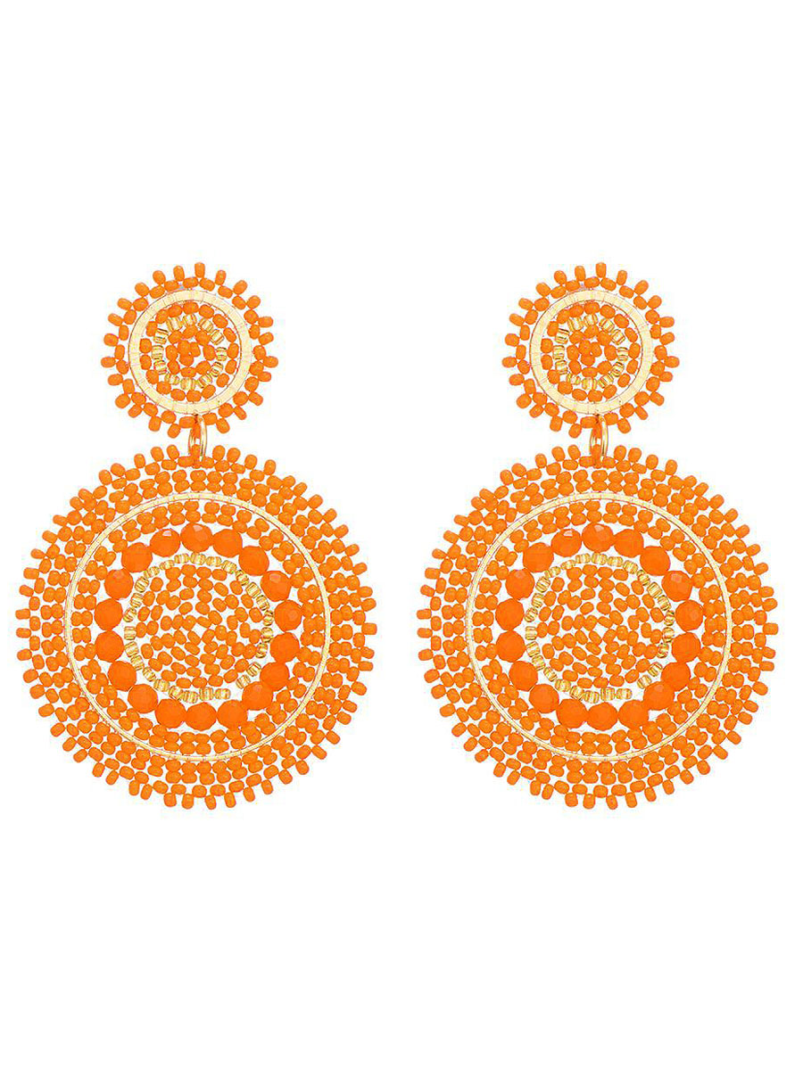 Oorbellen Boho Oranje Oorbellen Boho Oranje