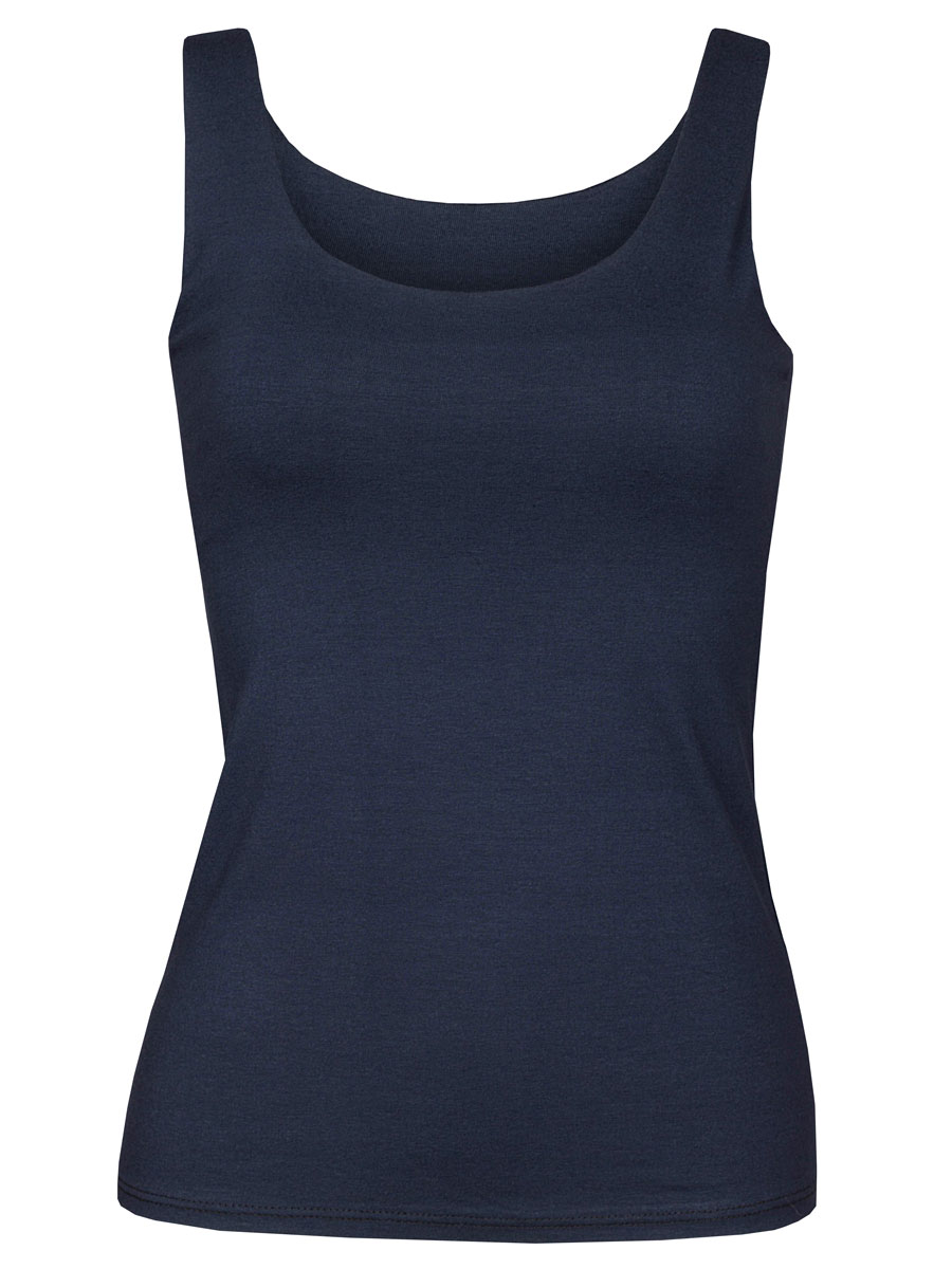 F9100190 Top Viscose Navy
