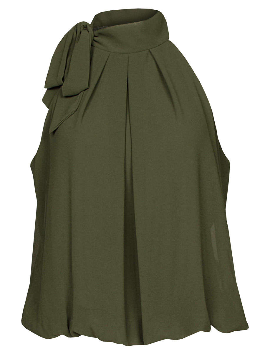 Blousetop Strik Groen