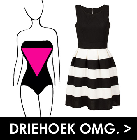 Kleding voor figuurtype omgekeerde driehoek - Fashionize.nl Styleguide