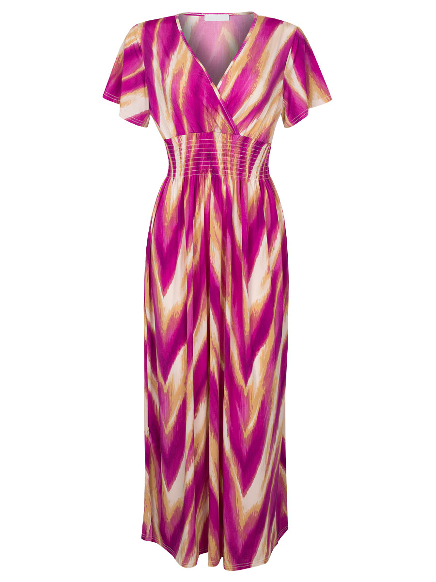 Maxi Jurk Ella Roze Maxi Jurk Ella Roze