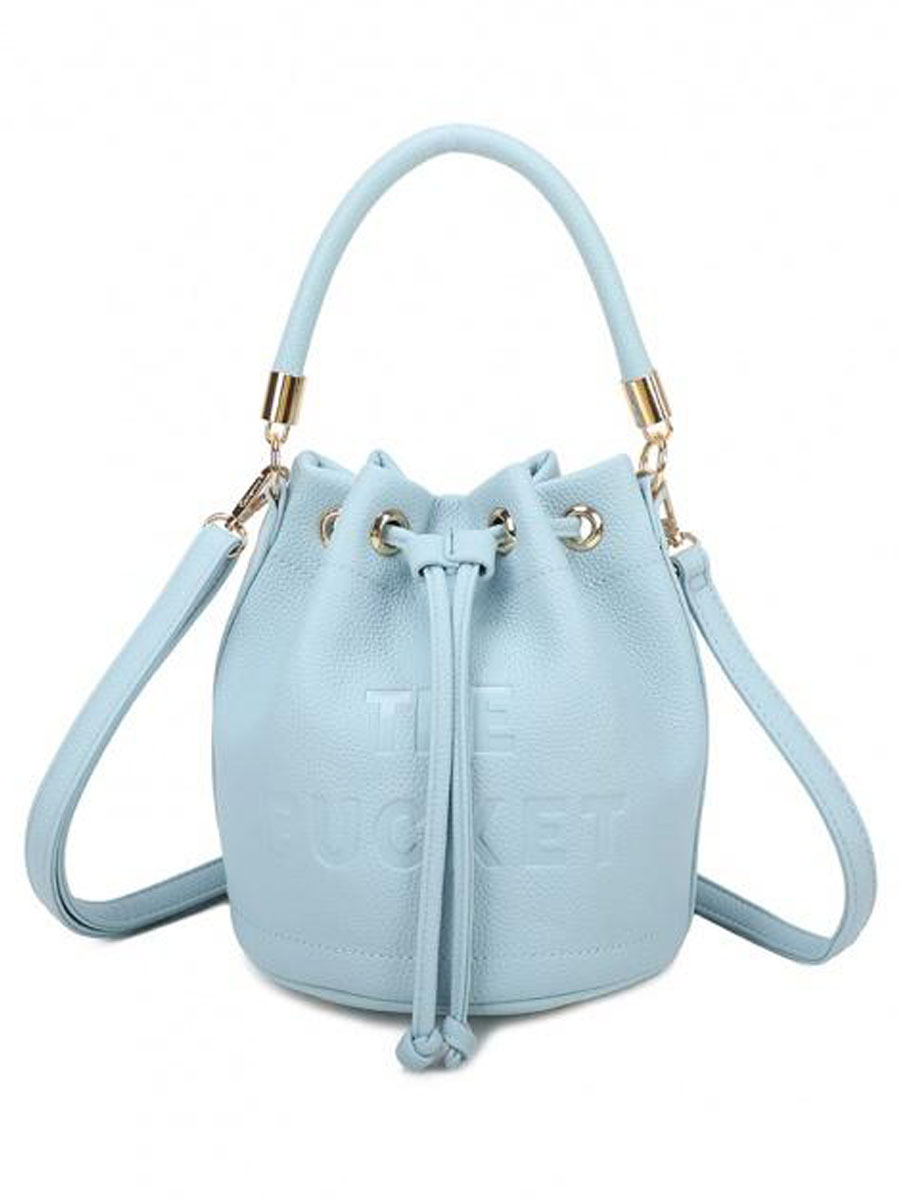 Schoudertas Bucket Blauw Schoudertas Bucket Blauw