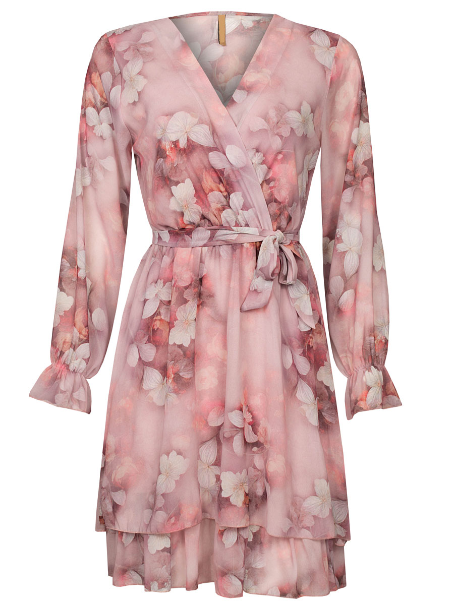 Jurk Lizzy Bloemen Roze