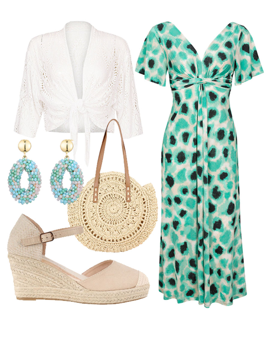 F01201263 Jurk Marley Mint Shop the look