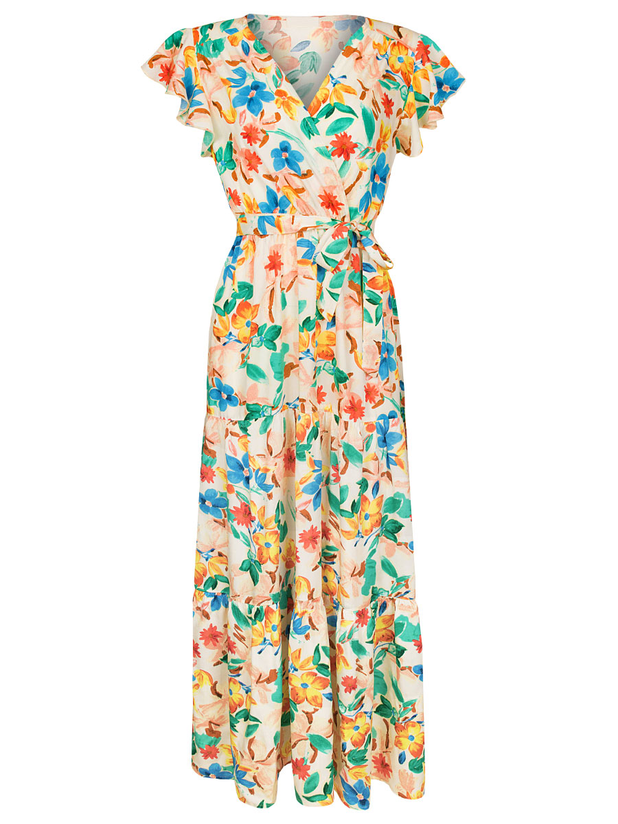Bloemen Maxi Kleed Maxi Jurk Bloemen