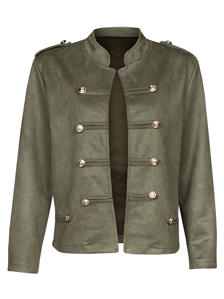 Blazer Sierknopen Groen