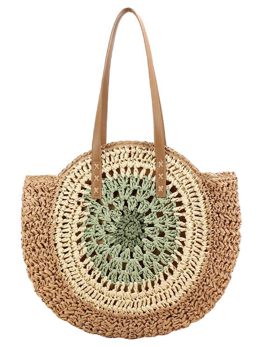 Tas Boho Bruin Groen
