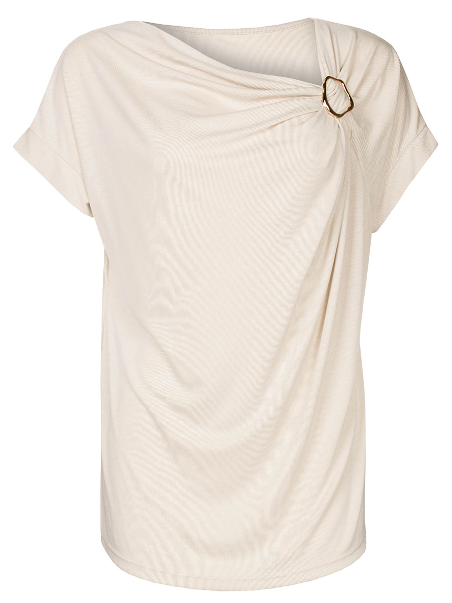 Top Gesp Lichtbeige