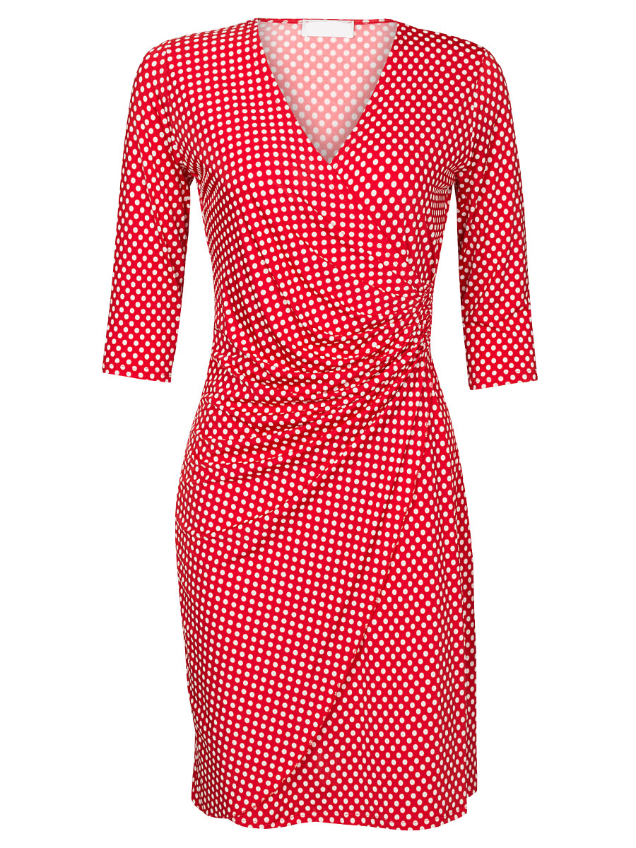 Jurk Stippen Rood - Main Image