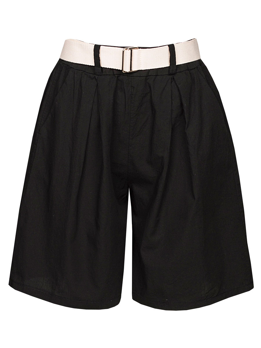 Short Katoen Zwart