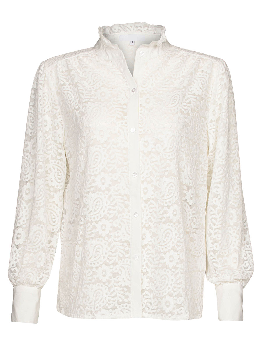 Blouse Kant Off-White