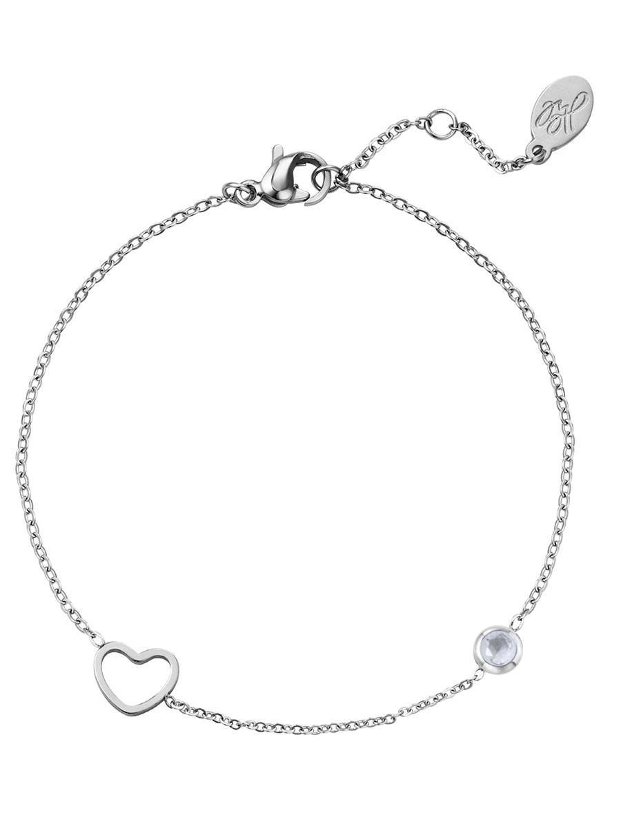 Armband Geboortesteen Juni zilver