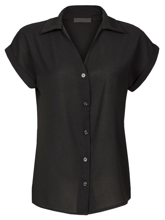 blouse Basic Zwart