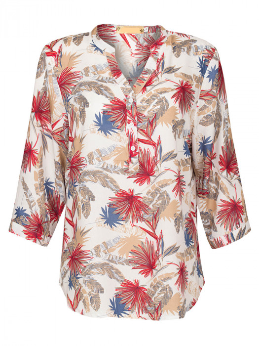 Blouse Tropical Wit