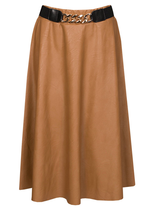Rok Leather Look Camel